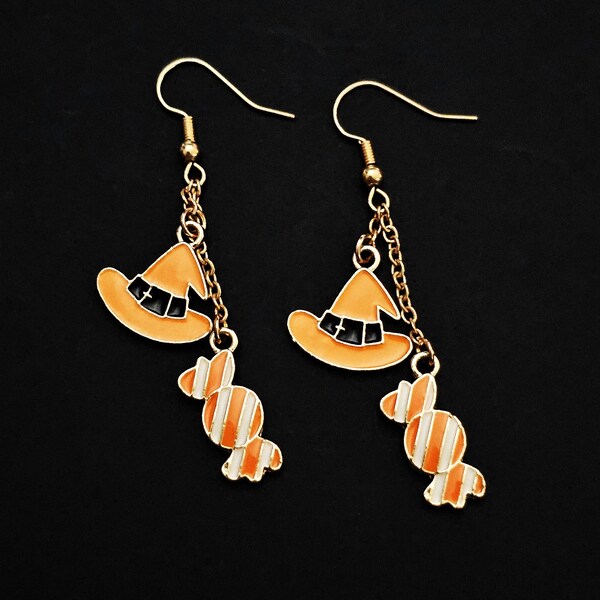 Halloween Earrings Etsy
