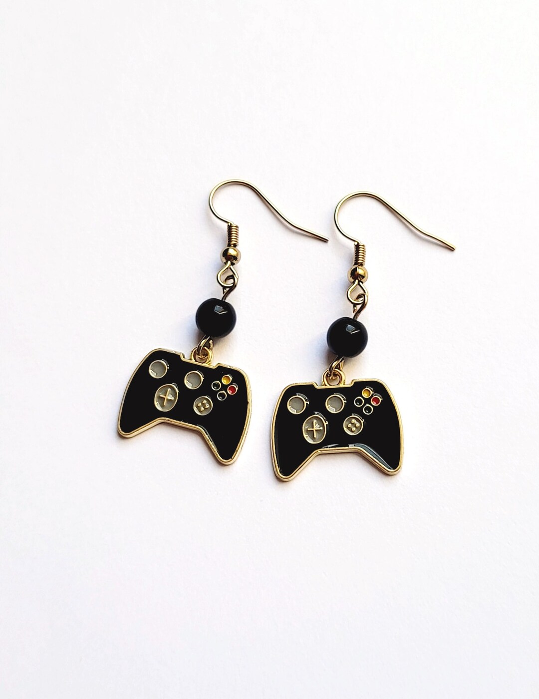 Gamer Earrings Gamer Jewelry Fun Console Black Handheld Game Etsy