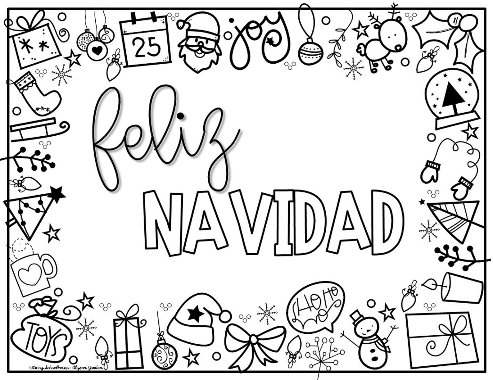 Holiday Coloring Placemats Etsy