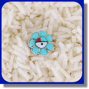 Women&#39;s Flower and Sunface Ring