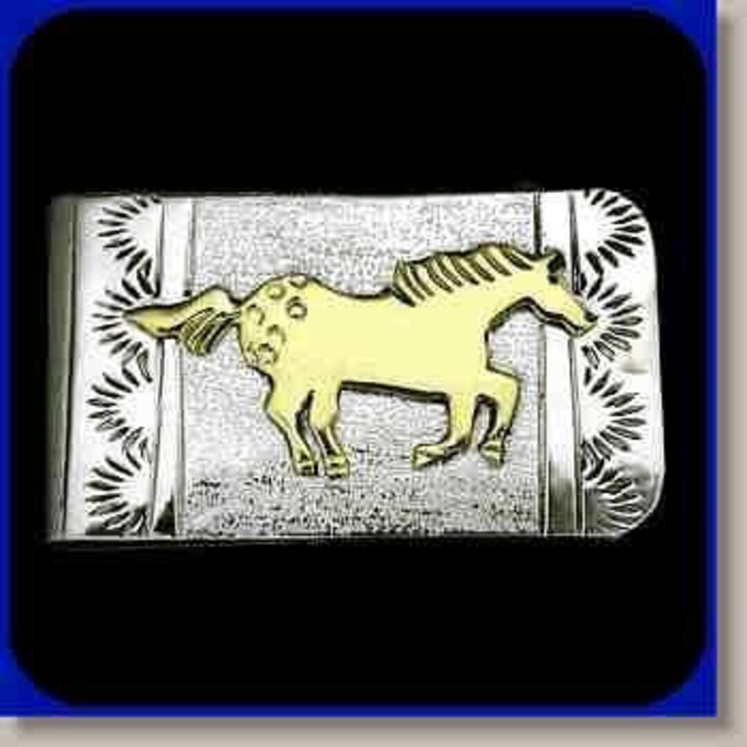 Horse Money Clip Etsy
