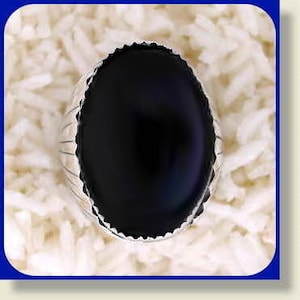 Men&#39;s Black Onyx Ring