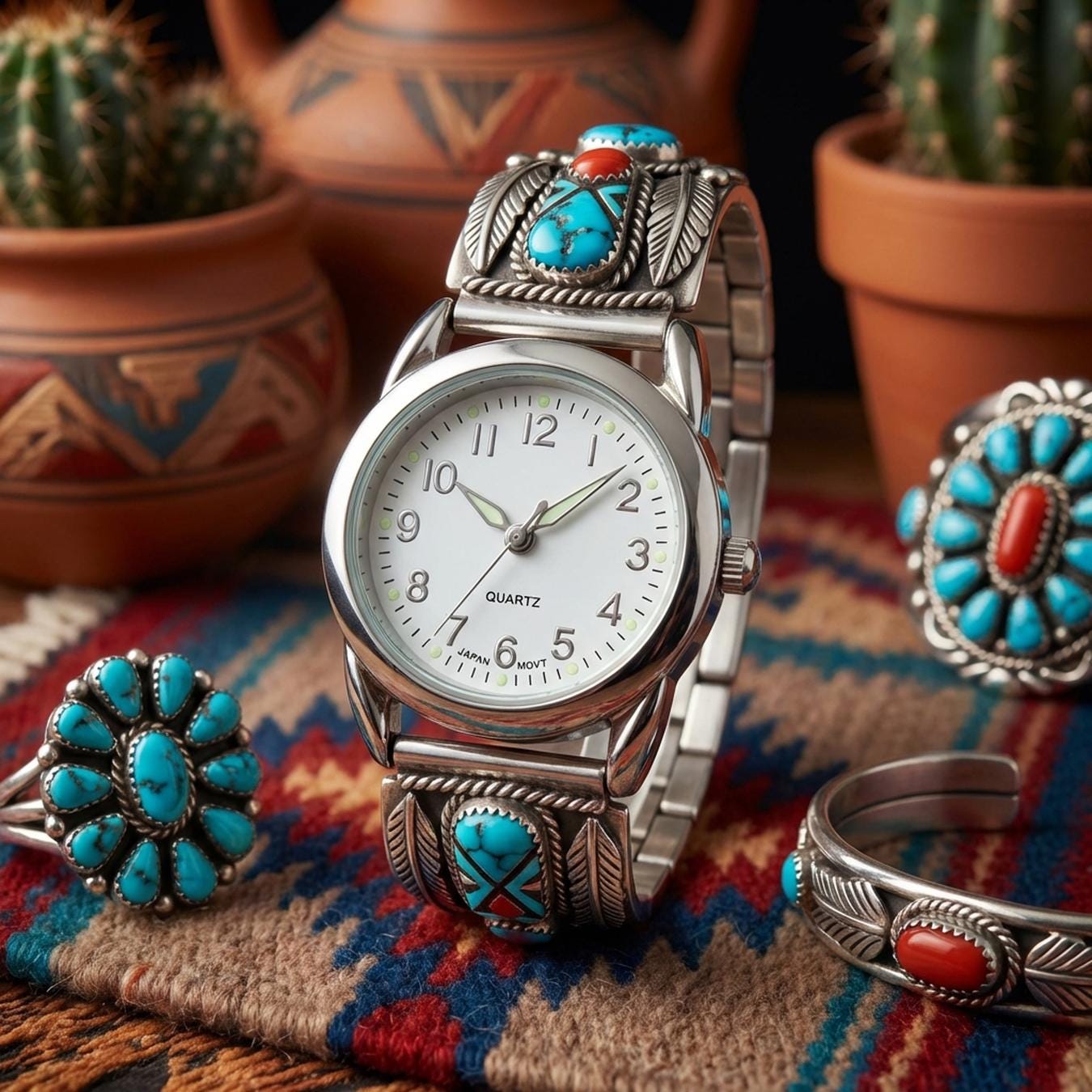 Navajo Watch Face - Etsy