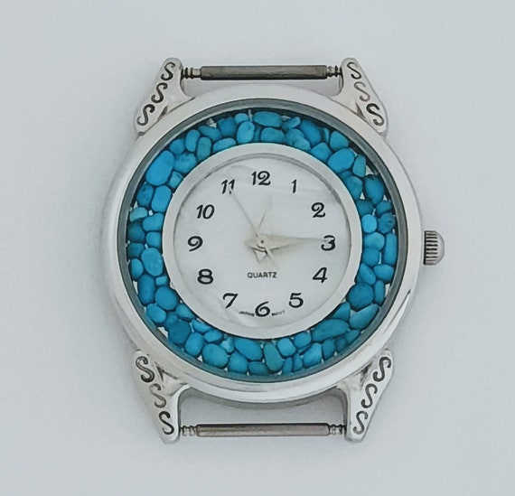 Men's Turquoise Watch Face