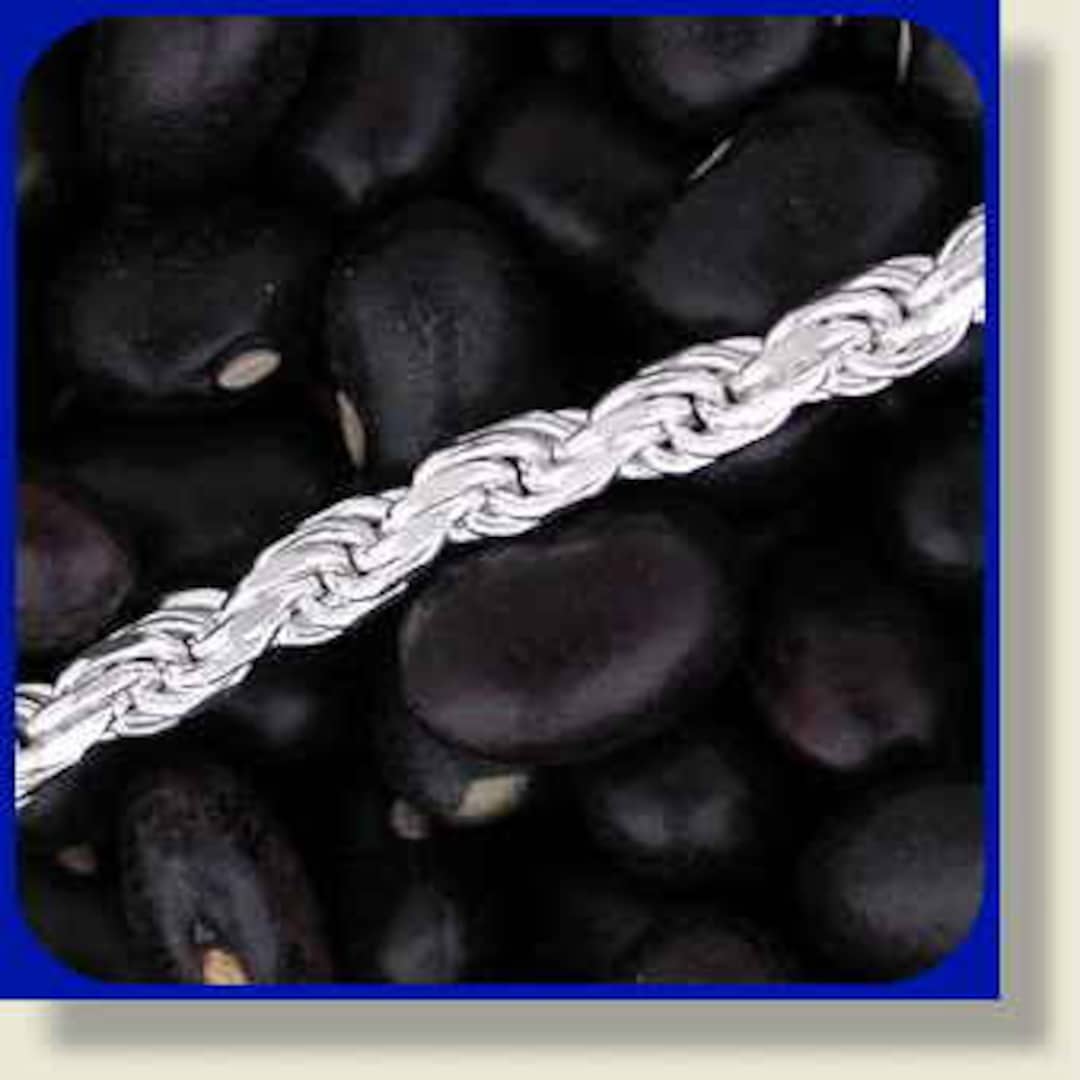 Italian Inch Long Rope Chain 20-inch 2.75mm Italian Rope Chain - Etsy