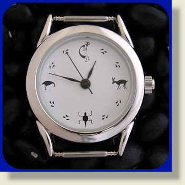 Woman's 4 Symbol Watch Face