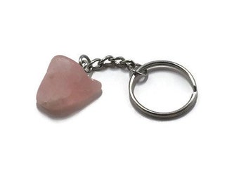 Rose Quartz Key Chain