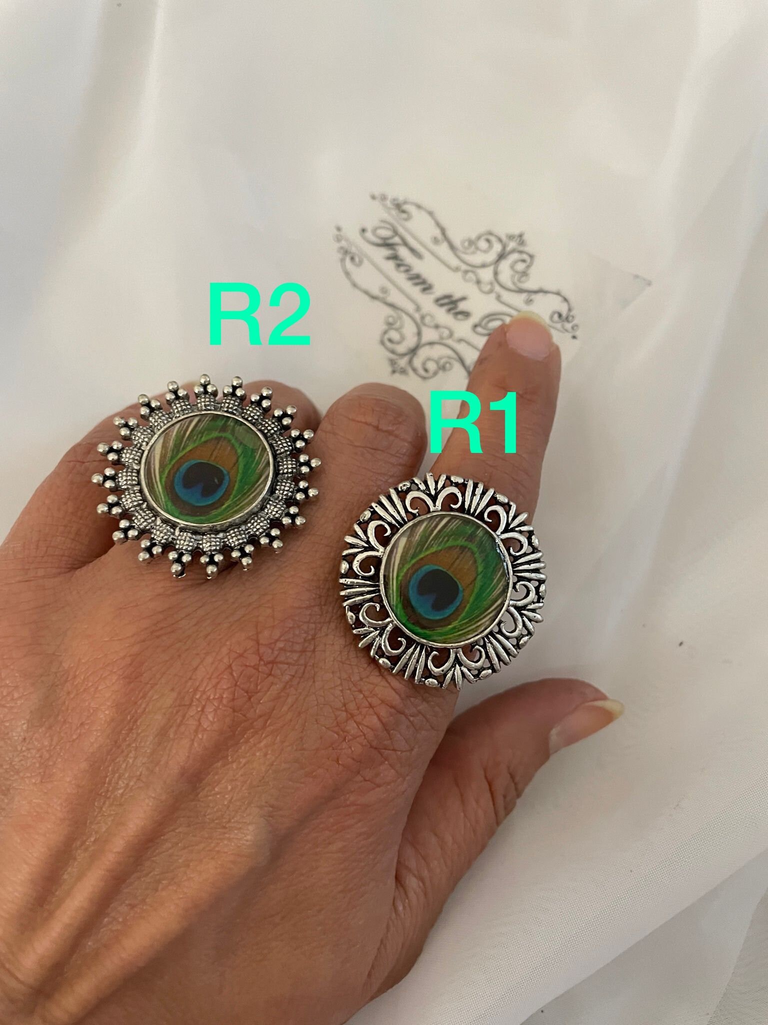 Mor pankh sale ring