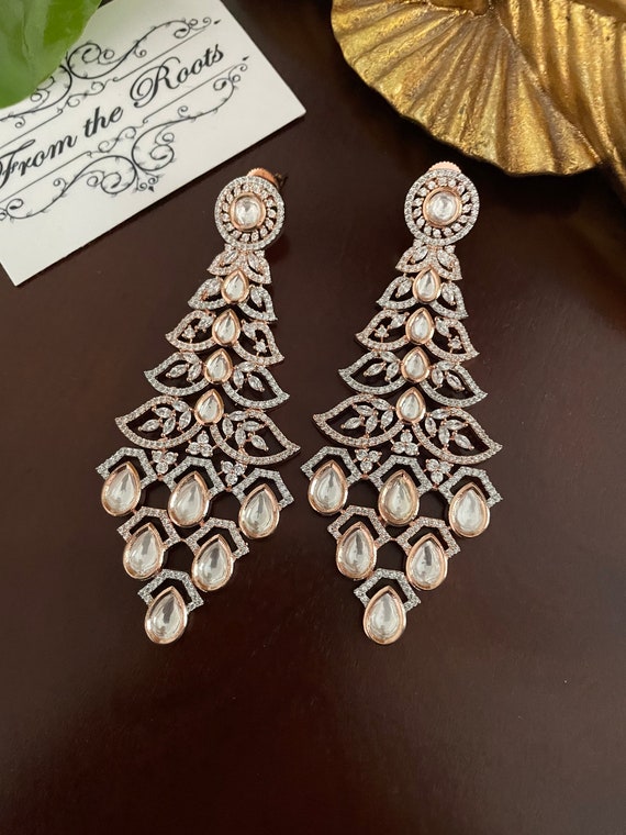 Indian Jewelery traditional JeweleryKundan earringsRajwada | Etsy |  Traditional jewelry, Indian jewelery, Indian jewellery design earrings