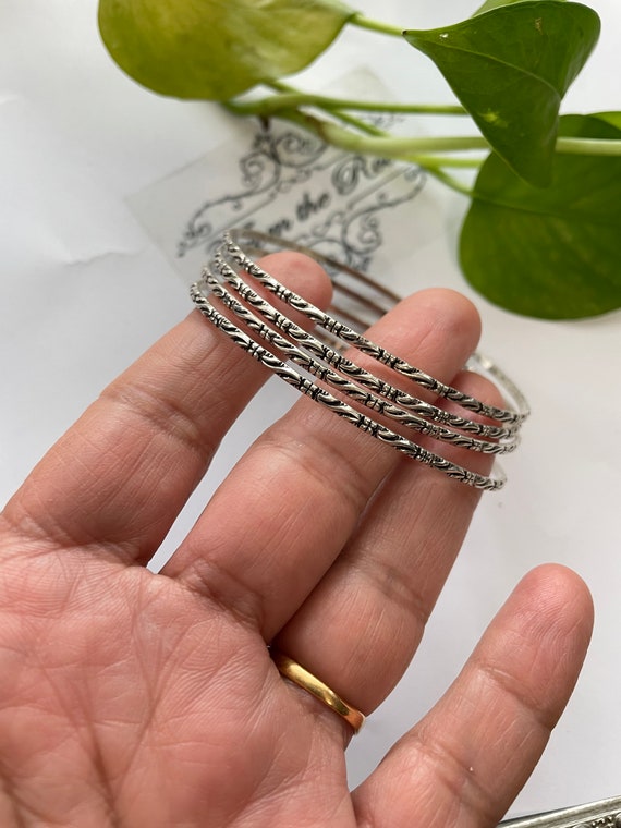 Silver Bracelet For Woman, Layering bracelets – Dainty Rocks Jewellery