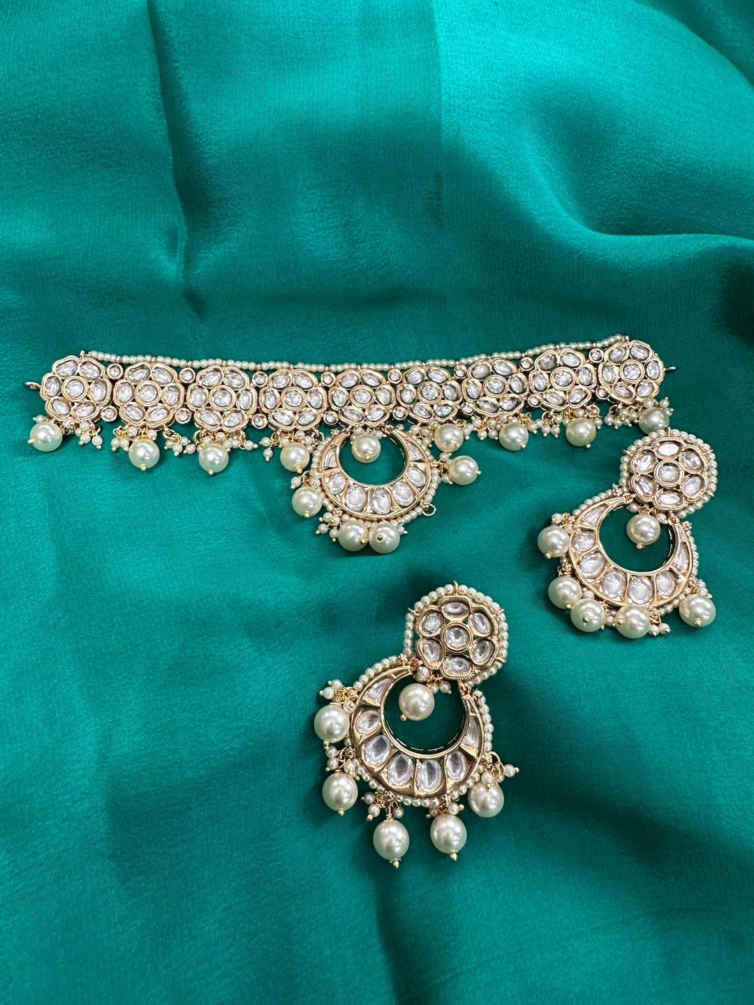 Sabyasachi Inspired Indian Bridal Kundan Set/tayani Inspired Etsy