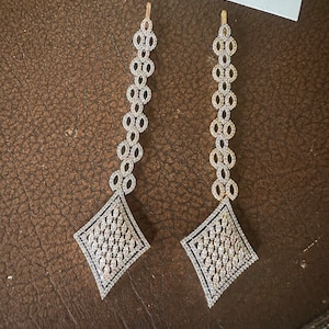 Rosegold Diamond maangtikka/rosegold AD maangtikka/Silver stone maangtikka/silver AD/CZ tikka/Indian/Pakistani tikka