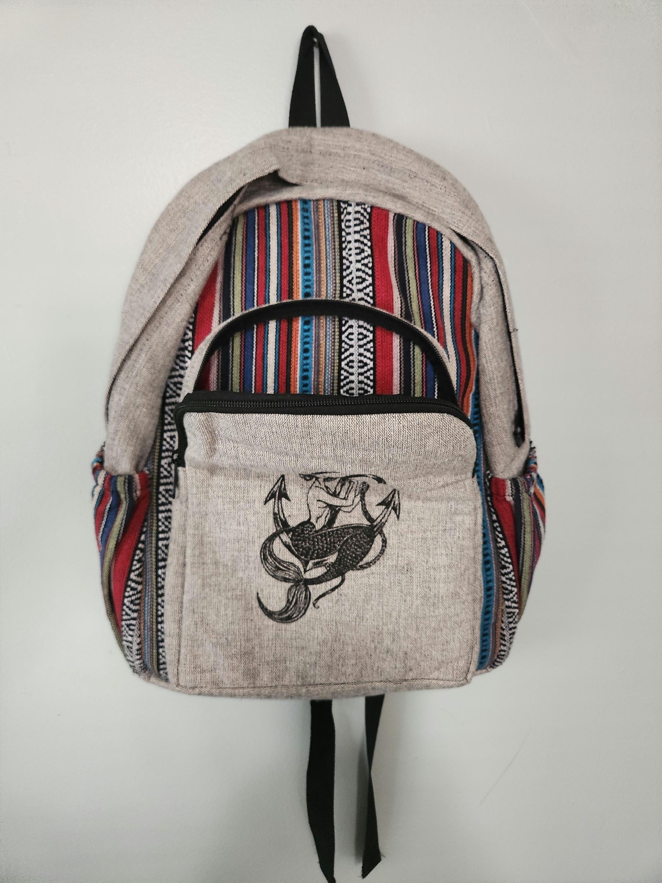 Embark One Shoulder Backpack Bag Like New Grey Pink Carryall Travel School Pack Embark Backpack Bag Pink Gray Lightweight Packable Carry  main image 2