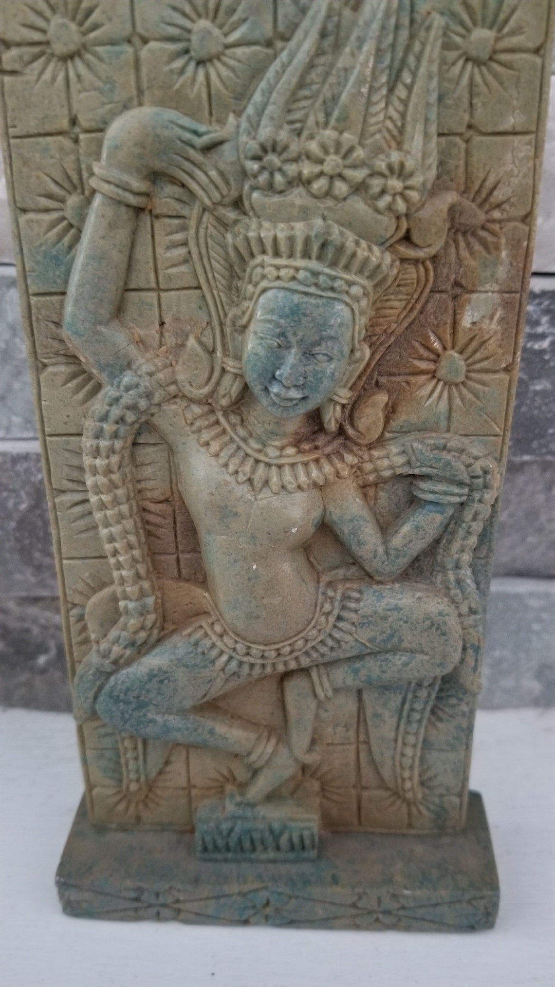 Aztec Polyresin Material 7 Tall x 3.25 Wide Etsy