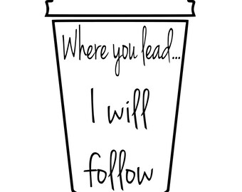 Gilmore Girls Coffee Cup SVG