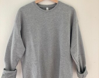 blank slouchy sweatshirt