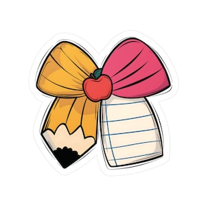 Creative School Stickers, Cute Teacher Gifts, Vinyl Stickers, Fun Classroom Decor, Back to School, Gifts for Teachers