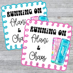 Running on Alani & Chaos PNG Bundle, Preppy Alani Coquette PNG, Alani and Chaos, Alani Energy Drink PNG, Instant Digital Download