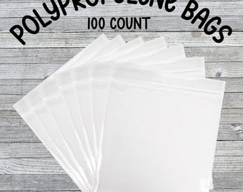 Polypropylene Bags | Fresh-ie Bags | 6x6 6x8  Polypropylene Bags | Car Fresh-ie Supplies | Zip Seal Bags