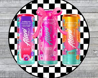 Geruite Alani-bundel, preppy Alani png, vintage geruite Alani energiedrankjes png, Alani energiedrank png, instant digitale download