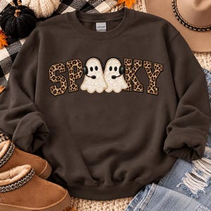Spooky Dispatcher Sweatshirt, 911 Dispatch Pullover, Headset Ghost, Gildan