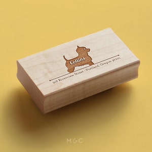 West Highland White Terrier - Dog Breed Collection - Personalized Stamp