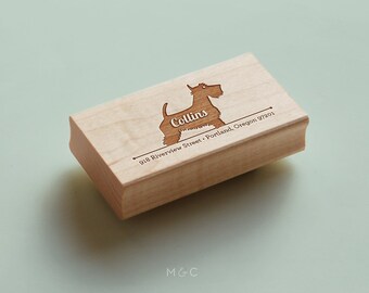 Scottish Terrier - Dog Breed Collection - Personalized Stamp