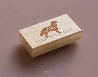 Cavalier King Charles Spaniel - Dog Breed Collection - Personalized Stamp