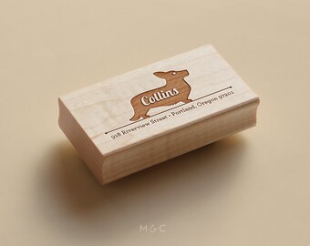 Cardigan - Dog Breed Collection - Personalized Stamp