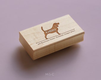 Beagle - Dog Breed Collection - Personalized Stamp