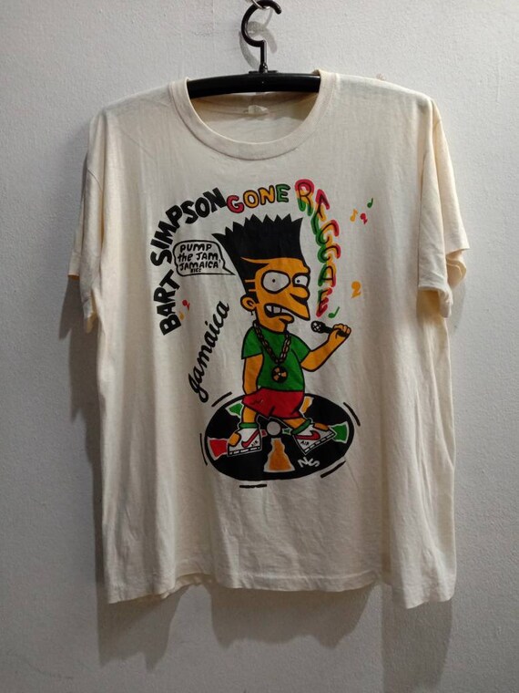 1990's Bart Simpson bootleg Vintage Original Tshir