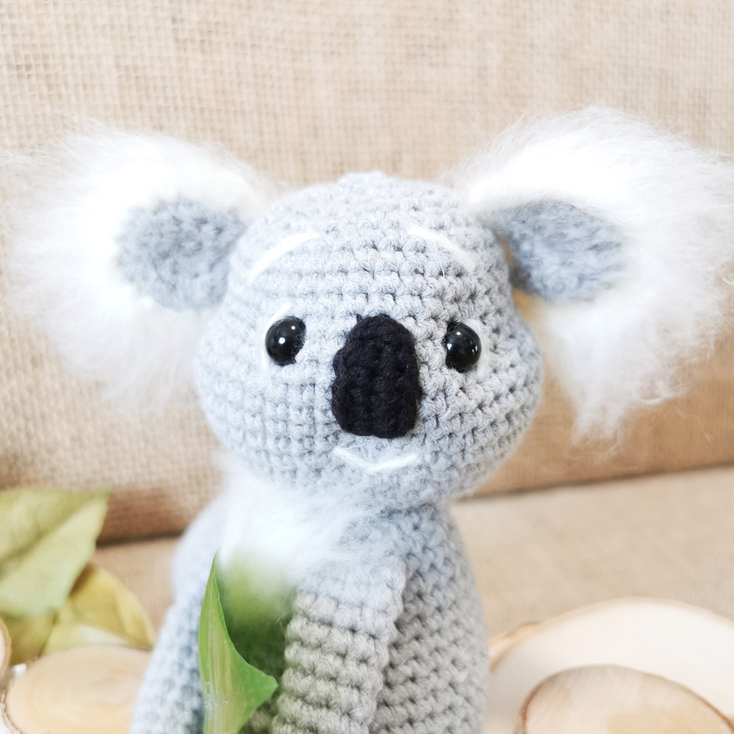 Koala stuffed animal toy plush handmade koala realistic toy Etsy