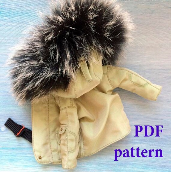 Blythe boy jacket pattern Pattern for Blythe boy Sewing Etsy