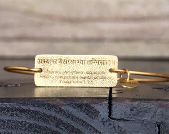 sanskrit mantra bracelet for women,talisman hindu jewelry handmade,intent bracelet men,rose gold bracelet mom,hippie gifts for women SO HUM