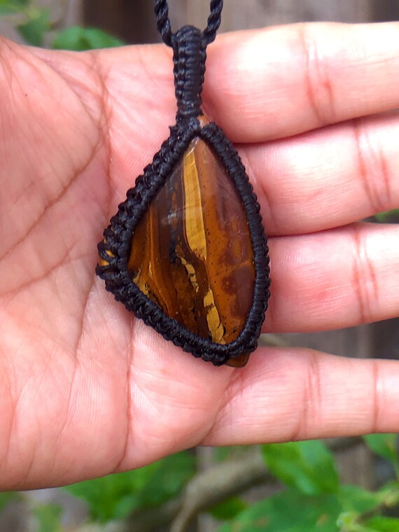 Tiger eye necklace on sale womens