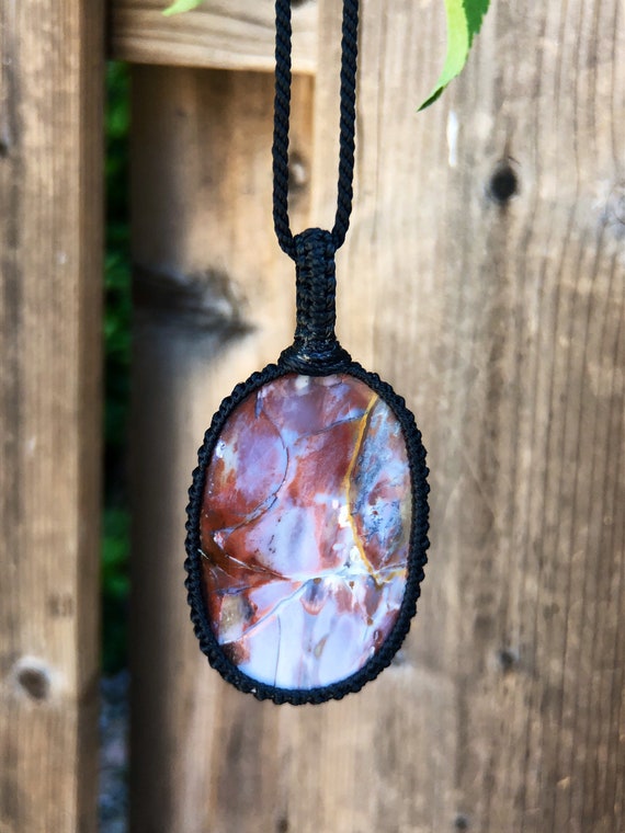 Etsy macrame necklace best sale
