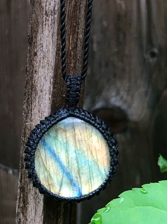Labradorite necklace etsy clearance