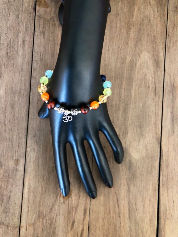 Couples chakra shop bracelet