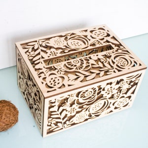 Boîte de mariage pour cartes Boîte pour cartes rustique - Boîte pour cartes en bois faite main pour cadeaux de mariage, décoration de mariage, porte-cartes, boîte pour cartes