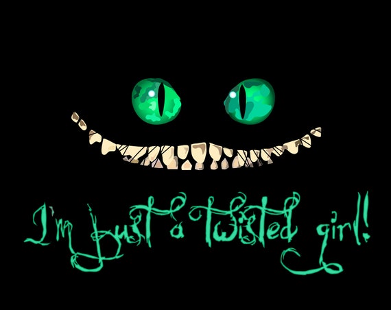 Download Free Cheshire Cat Poster Svg Cheshire Cat Tshirti M Just A Etsy SVG Cut Files