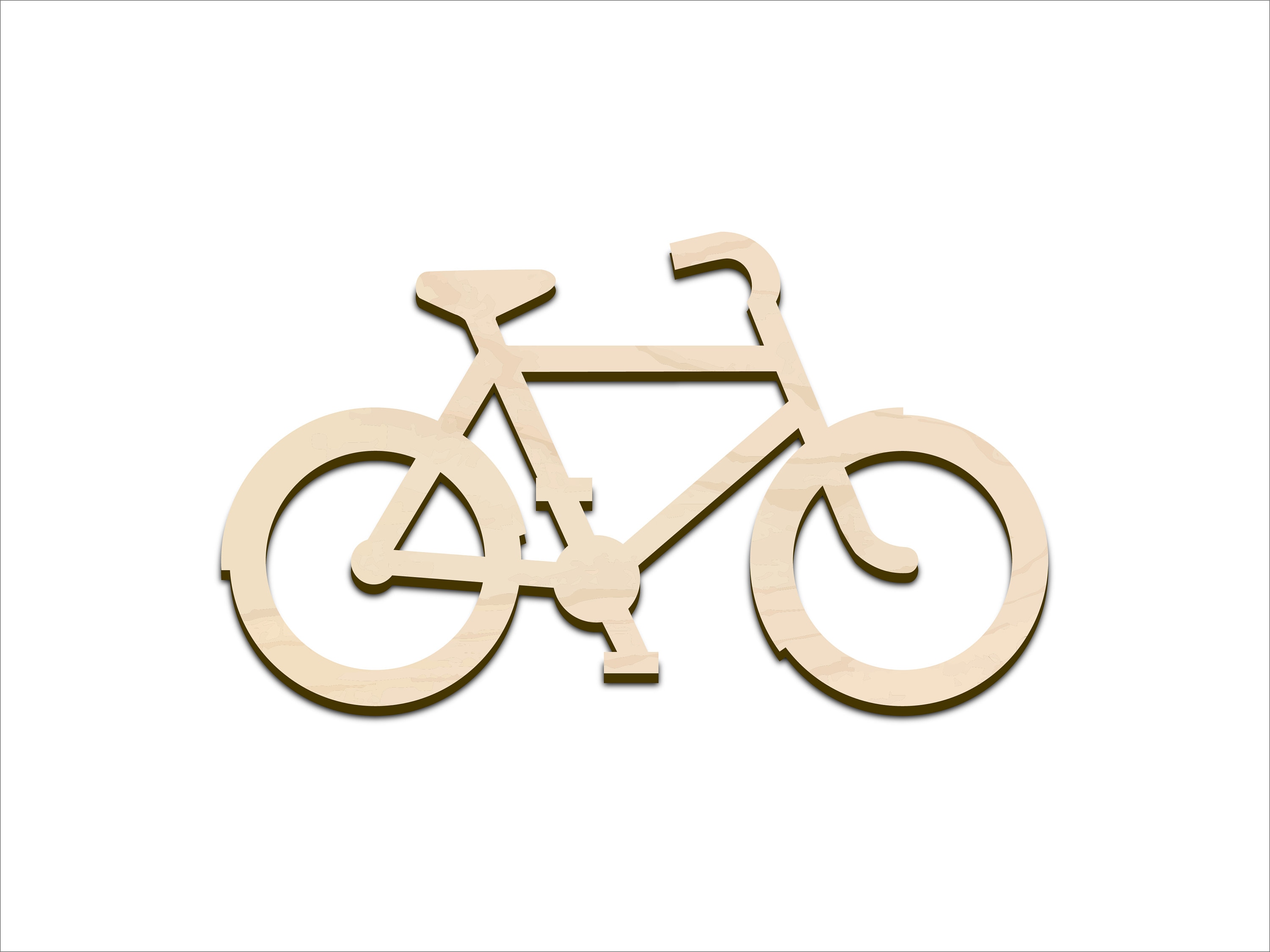 Coupe de vélo en bois, vélo de montagne, contreplaqué de vélo