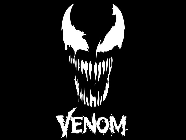 VENOM Venom SVG Venom Silhouette Venom Vector Venom Clip | Etsy