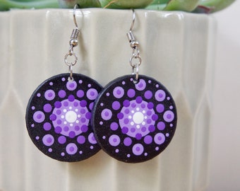 Boucles d'oreilles Dot Mandala