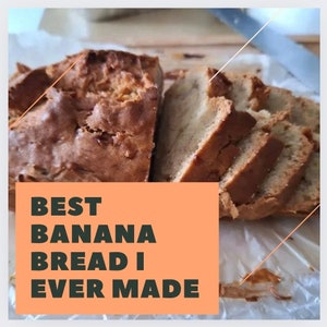 Recette de pain aux bananes/un bol de recette de pain aux bananes/pain aux bananes super moelleux/banane/pain/meilleur pain aux bananes de tous les temps