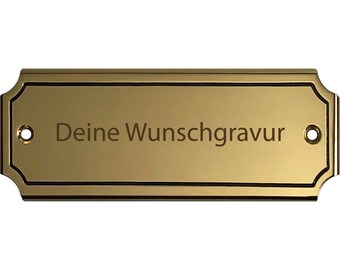 Messingplatte Etsy