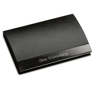Business card case Kollam with engraving of your choice