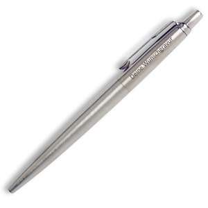 Kugelschreiber Parker Jotter Edelstahl mit Gravur