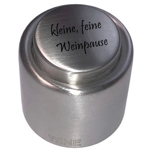 WMF wine bottle cap with engraving