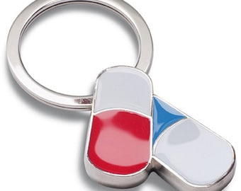 Doctor Keychain Capsule with personal engraving on the back