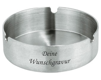 Aschenbecher mit persönlicher Gravur